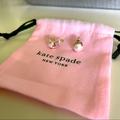 Kate Spade Jewelry | Kate Spade Pearl Stud Earrings | Color: Gold | Size: Os