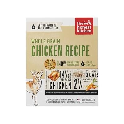 The Honest Kitchen Dehydrated Whole Grain Dog Food - Chicken Recipe - 4 lb Box - Smartpak