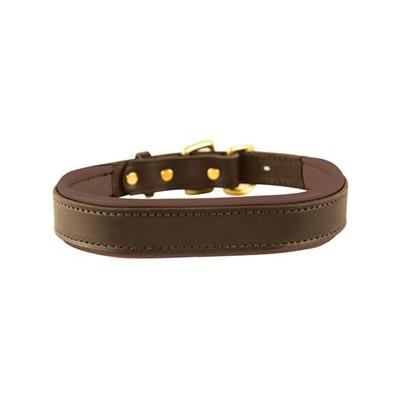 SmartPak Soft Padded Leather Dog Collar - Medium -...