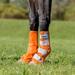 Cashel Fly Leg Guards - Warmblood - Orange - Smartpak