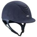 IRH IR4G Amara Suede Helmet - XL - Navy/Navy Matte Vent - Smartpak