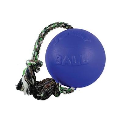 Jolly Pets Romp - N - Roll Dog Toy - 4.5" - Blue - Smartpak