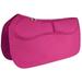 Equine Comfort Western Cotton Correction Saddle Pad With Removable Foam Inserts - Rose - Smartpak