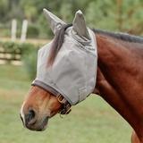Crusader Fly Mask - Standard - With Ears - Ears - Large Pony/Yearling - Grey - Smartpak