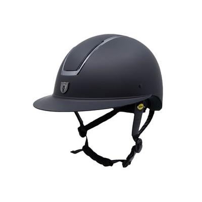 Tipperary Windsor Wide Brim MIPS Helmet - L - Black/Smoke Chrome - Smartpak