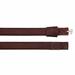 Bates Leather Webbers in Luxe Leather - 1 (28") - Classic Brown - Smartpak