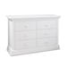 Paxton Double Dresser in White - Sorelle Furniture 7360-W