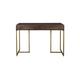 Console en bois marron