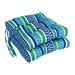 16-inch Square Tufted Indoor/Outdoor Chair Cushions (Set of 2) - 16"