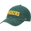 Men's '47 Green Bay Packers Clean Up Script Adjustable Hat