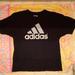 Adidas Shirts | Guc Men’s Adidas Ss Tee Shirt T-Shirt 2xl Xxl | Color: Black | Size: Xxl