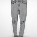 Free People Jeans | 69 Free People Skinny Jeans Destressed Gray 26 | Color: Gray | Size: 26