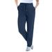 Plus Size Women's Better Fleece Jogger Sweatpant by Woman Within in Heather Navy (Size 5X)