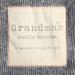 DEMDACO Grandma & Me Fleece Throw Microfiber/Fleece/Microfiber/Fleece in Indigo | 70 H x 60 W in | Wayfair 1004580069