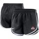 Women's Nike Black Ohio State Buckeyes Team Tempo Performance Shorts