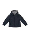 Steiff Girls' Mit Süßer teddybärapplikation Reversible Jacket, Navy, 6 Years