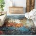 Blue 132 W in Indoor Area Rug - Wrought Studio™ Acord Abstract Area Rug | Wayfair 5EA1A5C68F06477BACE73712D1252D06