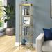 Willa Arlo™ Interiors Edel 70" H x 18" W Steel Standard Bookcase in Yellow | 70 H x 18 W x 14 D in | Wayfair 933F139EE4C3453086F4E2B665ECB6A5