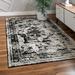 Gray 26 x 0.25 in Area Rug - Mistana™ Brandt Oriental Black Area Rug, Polypropylene | 26 W x 0.25 D in | Wayfair 5F9A6B57D5464EBEA01A64E8096FACBC