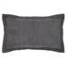 Latitude Run® Mikkia 100% Cotton Machine Washable Stripe Pattern Pillow Sham 100% Cotton in Gray/Brown | 20 H x 36 W in | Wayfair