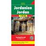 Jordanien. Jordan, Karte (im Sinne von Landkarte)