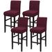 Stretch Bar Stool Covers for Counter Height Side Chair Covers