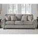 Signature Design by Ashley Olsberg Steel Sofa - 91" W x 38" D x 38" H