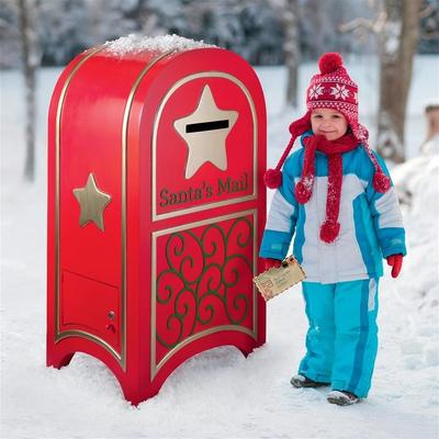 Design Toscano Santa's Continental Christmas Mailbox - Multiple