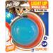 Wiggle LED Ball with Tail Cat Toy, Small, Blue / Orange