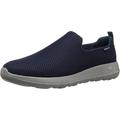 Skechers Herren Go Walk Max-Athletic Air Mesh Schlupfschuh Walking-Schuh, Marineblau/Grau, 45.5 EU