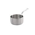 Samuel Groves FD094 Aluminium/Stainless Steel/Copper Copper Core 5-Ply Saucepan, 1.5L Capacity, 140mm x 166mm, Silver