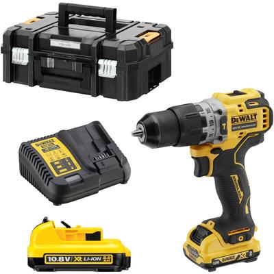 Akku-Schlagbohrschrauber 12V DCD706D2 mit 2x 2,0 Ah Akku + Lader in tstak - Dewalt