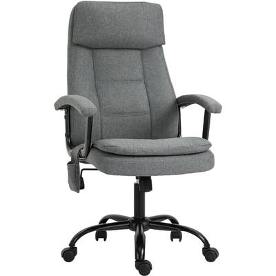 Bürostuhl Massage höhenverstellbarer Chefsessel Gamingstuhl mit Massagefunktion, ergonomischer Image