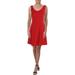 Signature By Robbie Bee Womens Crepe Sleeveless Wear to Work Dress