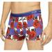 Calvin Klein NB2225 Mens Multicolor Stretch Low Rise Trunk Single Pack Underwear (Floral Scattered Roses,M)