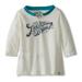 LUCKY BRAND GIRLS TOP - VANILLA SZ 4T TODDLER - TEE SHIRT GRAPHIC LONG SLEEVE