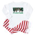 CafePress - Wrestling It's In My Blood - Toddler Long Sleeve Pajama set