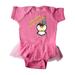 Inktastic My 1st New Years with Cute Penguin in Blue Hat Infant Tutu Bodysuit Female