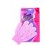 Assorted Colors 100% Nylon Bath Massage Glove - Case of 24