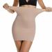 Women High Waist Slip Dress Butt Lift Tummy Control Underskirt Slim Skirts Shapewear