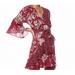 Womens Dress Sheath Bell-Sleeve Floral 10