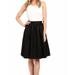 Calvin Klein Women's Beaded-Waist Colorblocked Dress