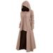 GadgetVLot Costumes Vintage Dress Women's Clothes Halloween Hunter Hooded Dress Plain Pullover Casual S-5XL Stretch Archer Cosplay