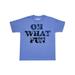 Inktastic Oh What Fun Christmas with Snow Tween Short Sleeve T-Shirt Unisex Columbia Blue M