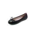 Wazshop Womens Ballet Flats Leather Classic Slip On Shoes Ladies Dance Walking Office Shoes