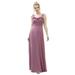 Ever-Pretty Women's V-Neck Flower Formal Party Dress Long Cockatil Dress 00625 Dusty Pink US16