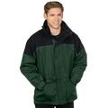 Tri-Mountain Men's Water Resistant Panda Fleece Parka