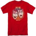 Motley Crue Theatre Of Pain Adult Tall T-Shirt 18/1 T-Shirt Red