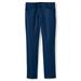 Lands' End Chino Mid Rise Straight Leg Pants Deep Sea Navy 16X31 NEW 496796