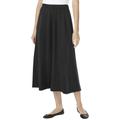 Plus Size Women's Ponte Knit A-Line Skirt by Woman Within in Heather Charcoal (Size 18/20)